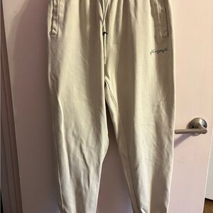 YoungLA Men's Off-White Jogger Pants